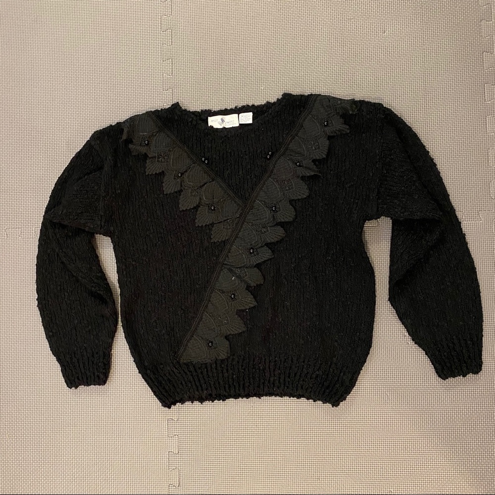 Black sweater